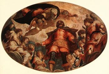 雅格佈 羅佈斯提 丁托列托 Glorification of St Roch 雅格佈 羅佈斯提 丁托列托 Glorification of St Roch